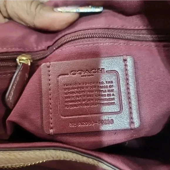 COACH Leather Beechwood Shoulder Bag - Picture 8 of 12